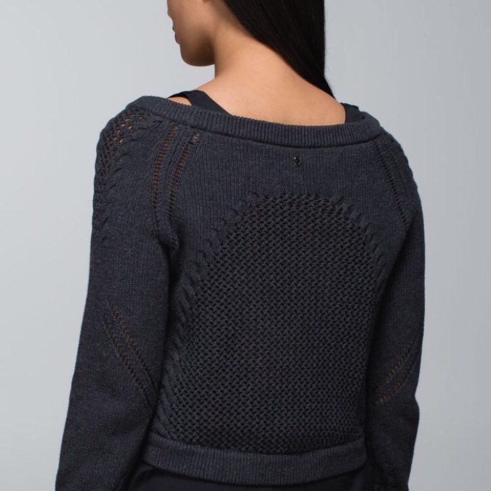 Lululemon “Be Present” Pullover Cropped Sweater 8 - Picture 2 of 7